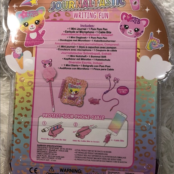 Girl Journalistic Writing Fun Leopard - Picture 2 of 2